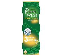 John West Tuna Chunks in Sunflower Oil (3x80g) - Pack of 6