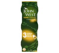 John West Tuna Chunks in Sunflower Oil 9 x 80g
