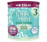 John West Tuna Chunks with a Little Spring Water 3 x 110g