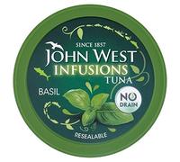 John West Tuna Infusions with Basil 80g - Pack of 2