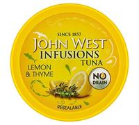 John West Tuna Infusions with Lemon & Thyme 80g - Pack of 2
