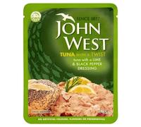 John West Tuna Lime & Pepper Pouch 3x85g