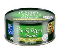 John West Tuna Steak in Olive Oil MSC Tonijnmoot in olijfolie MSC 145g