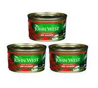 John West Wild Pacific Red Salmon - 3 X 213G