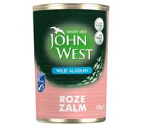 John West Wild Pink Salmon MSC Wilde Roze zalm MSC 418g