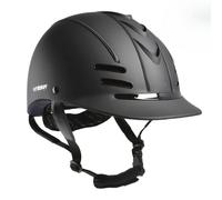 John Whitaker Club Young Rider Helmet - 57cm - 61cm · Black