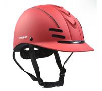 John Whitaker Club Young Rider Helmet - 57cm - 61cm · Red