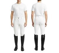 John Whitaker Hemsworth Men's Riding Breeches (UK, Waist, 34, Regular, Regular, White)