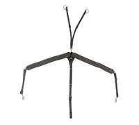 John Whitaker International Breastplate Ready To Ride - Black - Pony