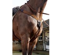 John Whitaker International Breastplate Ready To Ride - Brown - Pony