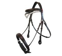 John Whitaker Lynton Snaffle Bridle - Cob · Havana
