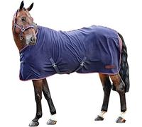 Whitaker Fleece Rug Rastrick - Navy/Reflective - 5 foot 9 inch