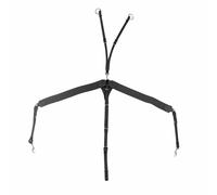 John Whitaker Ready to Ride Elasticated Breastplate - Extra Full · Black