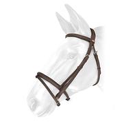 Whitaker Ready to Ride Flash Bridle Havana - Pony