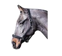 John Whitaker International Headcollar Leather Ready To Ride - Black - Full