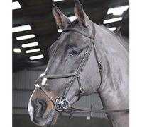 John Whitaker Ready To Ride Mexican Bridle - BR055, Black, Pony