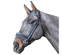 John Whitaker Ready to Ride Snaffle Bridle - Cob · Black