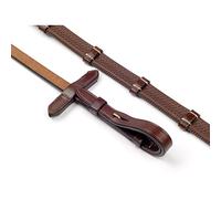John Whitaker Rubber Reins Cob light havana