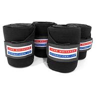 John Whitaker Unisex Wht0700 Training Bandages, Black, One Size UK