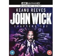 John Wick 1 & 2 (4K UHD Blu-ray) Bridget Moynahan Claudia Gerini (US IMPORT)