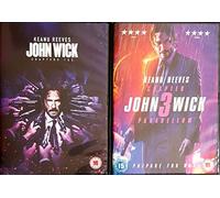 John Wick 1-3 DVD complete collection all Chapter John wick , john wick 2 , John Wick: 3 - Parabellum