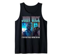 John Wick 90's Bootleg Prepare for War Dog Action Movie Tank Top