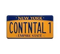 John Wick: Chapter 2 | Continental 1 | Metal Stamped License Plate