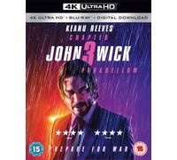 JOHN WICK CHAPTER 3 - PARABELLUM [4K UHD+BLU-RAY] NEW & SEALED + SLIPCOVER