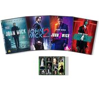 John Wick Complete 4 Film DVD Anthology + Including Bonus Art Card