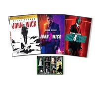 John Wick Complete Film Series: John Wick 1-2 / John Wick 3 / John Wick 4 / + Including Bonus Art Card