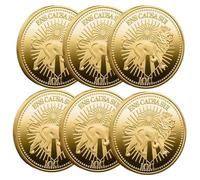 John Wick Gold Coin Collectible Metal Coin Single Souvenir Coin