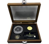 John Wick inspired Collectors gift set containing Silver Print Oath Marker, Continental coin, Adjudicator coin & Continental card