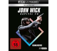 John Wick: Kapitel 1-4 (4 4K UHDs) (4K UHD Blu-ray)