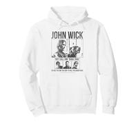 John Wick Minimalist Baba Yaga Distressed Collage Movie Pullover Hoodie