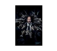 John Wick Reeves Movie Poster 3 Canvas Poster Wall Art Decor Print Picture Paintings for Living Room Bedroom Decoration Unframe-style 16x24inch(40x60cm)