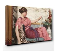 John William Godward an Amateur Canvas Print | Gallery Wrapped 30mm Frame Wall Art | 30x20 inches | Ready to Hang | Modern Picture | Living Room Bedroom Lounge Office