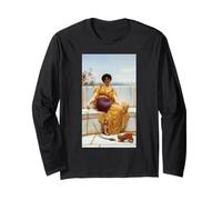 John William Godward Idleness (Girl with a Kitten) Long Sleeve T-Shirt