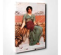John William Godward Sweet Dreams Canvas Print | Gallery Wrapped 30mm Frame Wall Art | 30x20 inches | Ready to Hang | Modern Picture | Living Room Bedroom Lounge Office