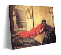 John William Waterhouse Paintings Wall Art Poster Prints The Remorse of The Emperor Nero after The Murder of His Mother 1878 Canvas Wall Art Prints Photo Picture Paintings Room Decor Home Decorative