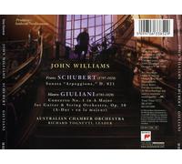 JOHN WILLIAMS / AUSTRALIAN CHAMBER ORCHESTRA GIULIANI: GUITAR CONCERTO; SCHUBERT