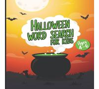 John Williams Halloween Word Search For Kids ages 4-6: Word for Word Practice John Williams Multicolor