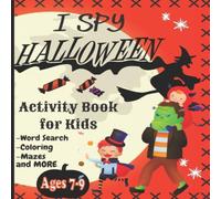 John Williams I Spy Halloween Book for Kids: Word search, Coloring, Sudokus John Williams Multicolor