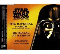 John Williams - The Imperial March (Darth Vader's Theme) / Betrayal At Bespin. Rare 1997 star wars trilogy picture disc cd (1997-01-01)