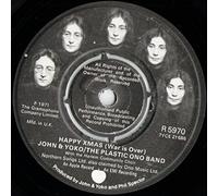 JOHN & YOKO ONO and THE PLASTIC ONO BAND - John & Yoko & Plastic Ono Band, The / Yoko Ono & Plastic Ono Band, The: Happy Xmas (War Is Over) / Listen, The Snow Is Falling 7"