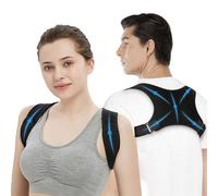 JOHNBOLIN Posture Corrector Women and Men, Comfortable Adjustable Upper Back Brace Posture Corrector, Relief Back Pain, Support for Neck, Shoulder and Back
