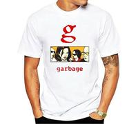 Johniel G T - Shirt Garbage Band Shirley Manson Version 2 0 Beautiful Empty Push It 90s Punk Grunge White M White L