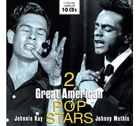 Johnnie Ray & Johnny Mathis - 2 Great American Pop-Stars (10CD)