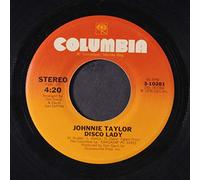 JOHNNIE TAYLOR - disco lady / you're the best in the world 45 rpm single