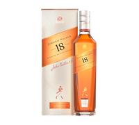 Johnnie Walker Aged 18 Years | 40% vol | 70 lended Scotch Whisky | Notes of Spice | Sweet Fruit & Cream | Perfect for Gifting | with Gift Box