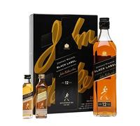 Johnnie Walker Black Label 12 Year Old Gift Pack Blended Whisky